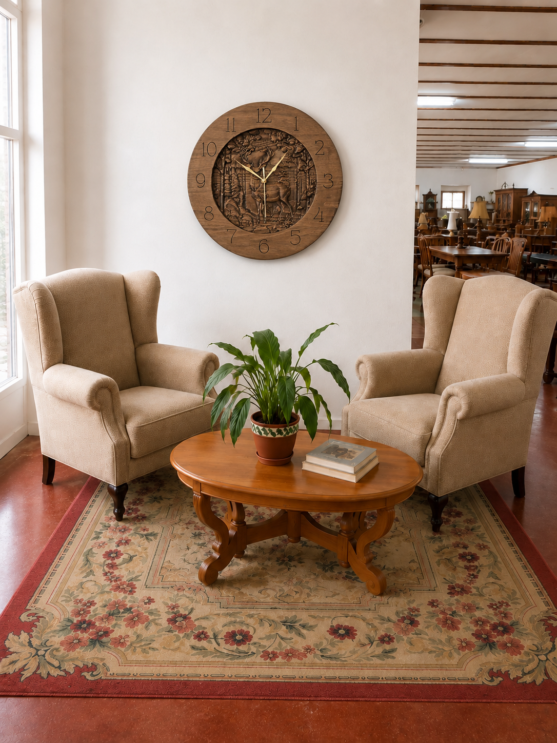 Set of Wingback Chairs