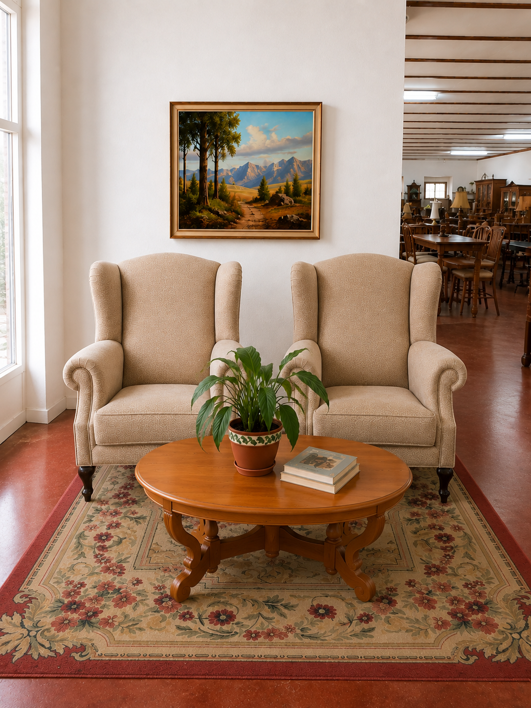 Set of Wingback Chairs