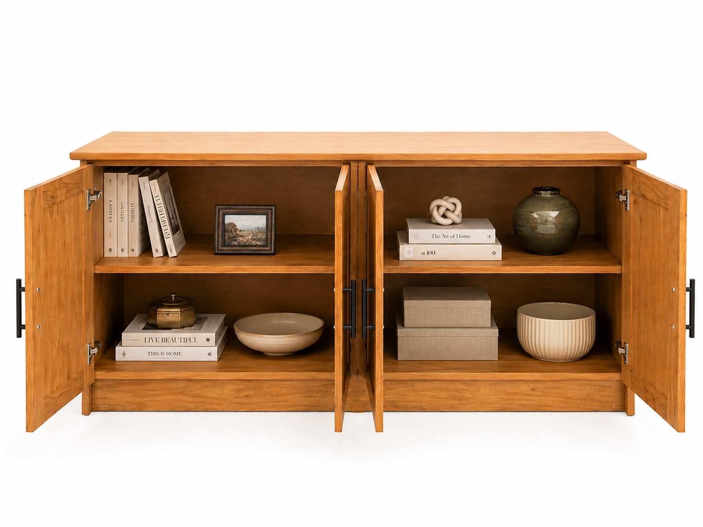 Rustic 4 Door Sideboard