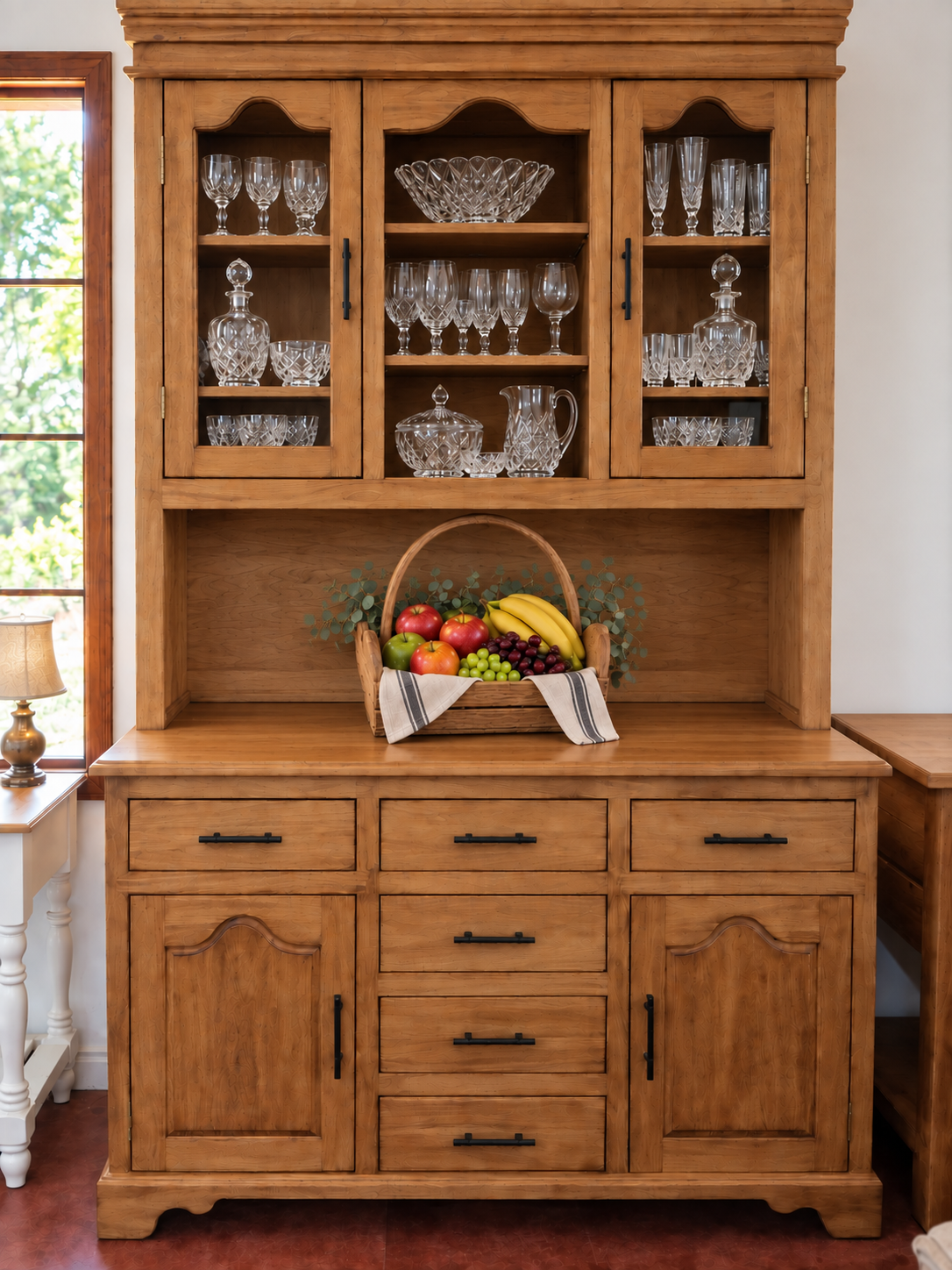 4 Door/6 Drawer Rustic Dresser