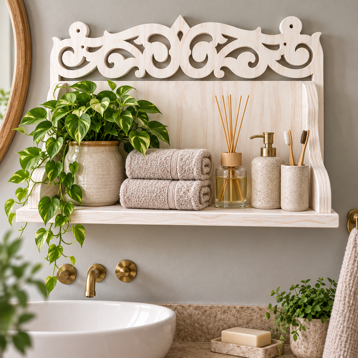 Ornate Wall Shelf