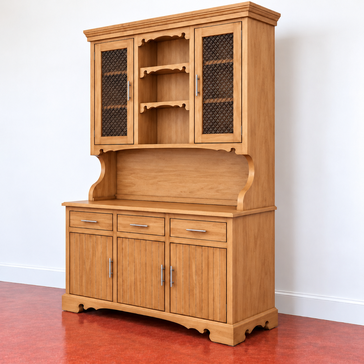Rustic 5 Door / 3 Drawer Dresser