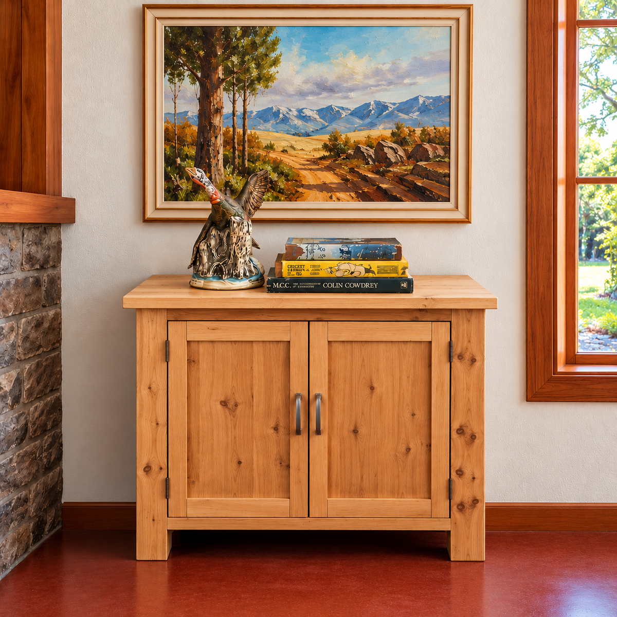 Old Oregon Pine 2-Door Sideboard